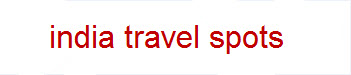 India Travel Spots